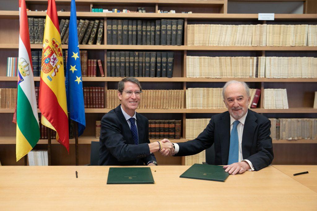El Gobierno de La Rioja y la RAE firman un acuerdo para contribuir a fomentar el lenguaje claro y accesible
