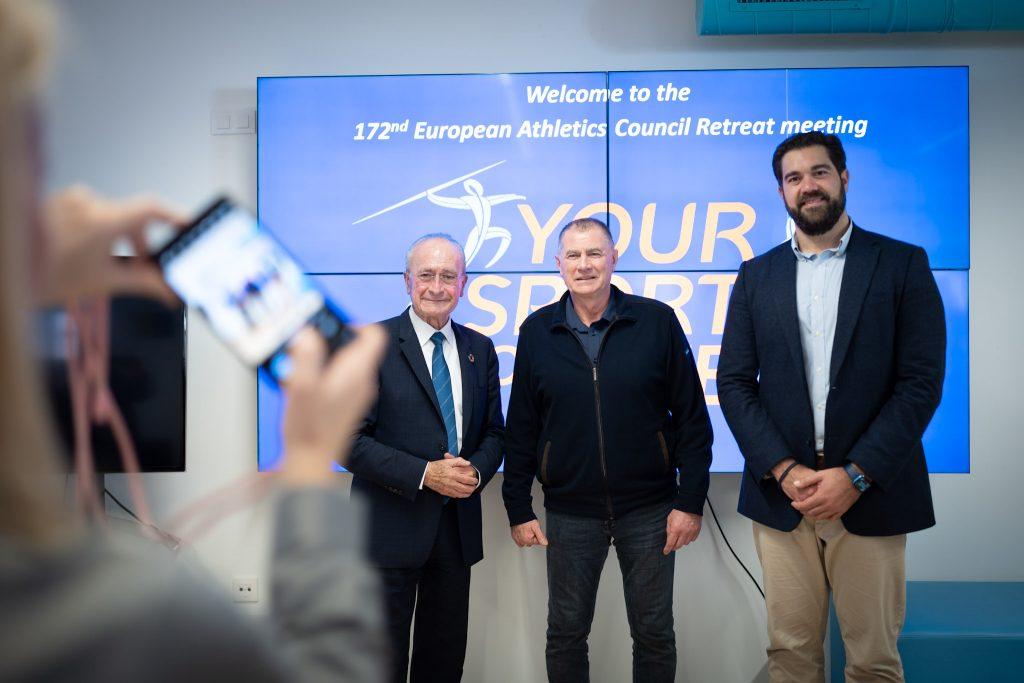Reunión del Consejo de European Athletics en Málaga