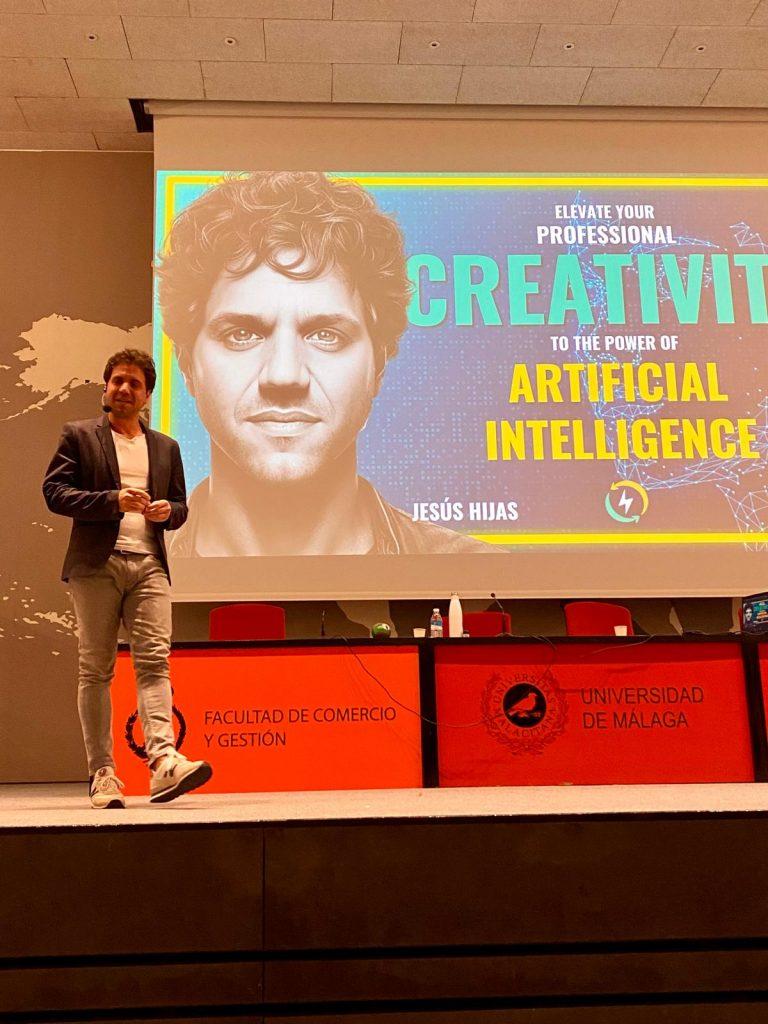 La Facultad de Marketing de Málaga celebra la creatividad en la era de la Inteligencia Artificial con Jesús Hijas