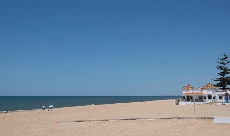 Playa litoral andaluz