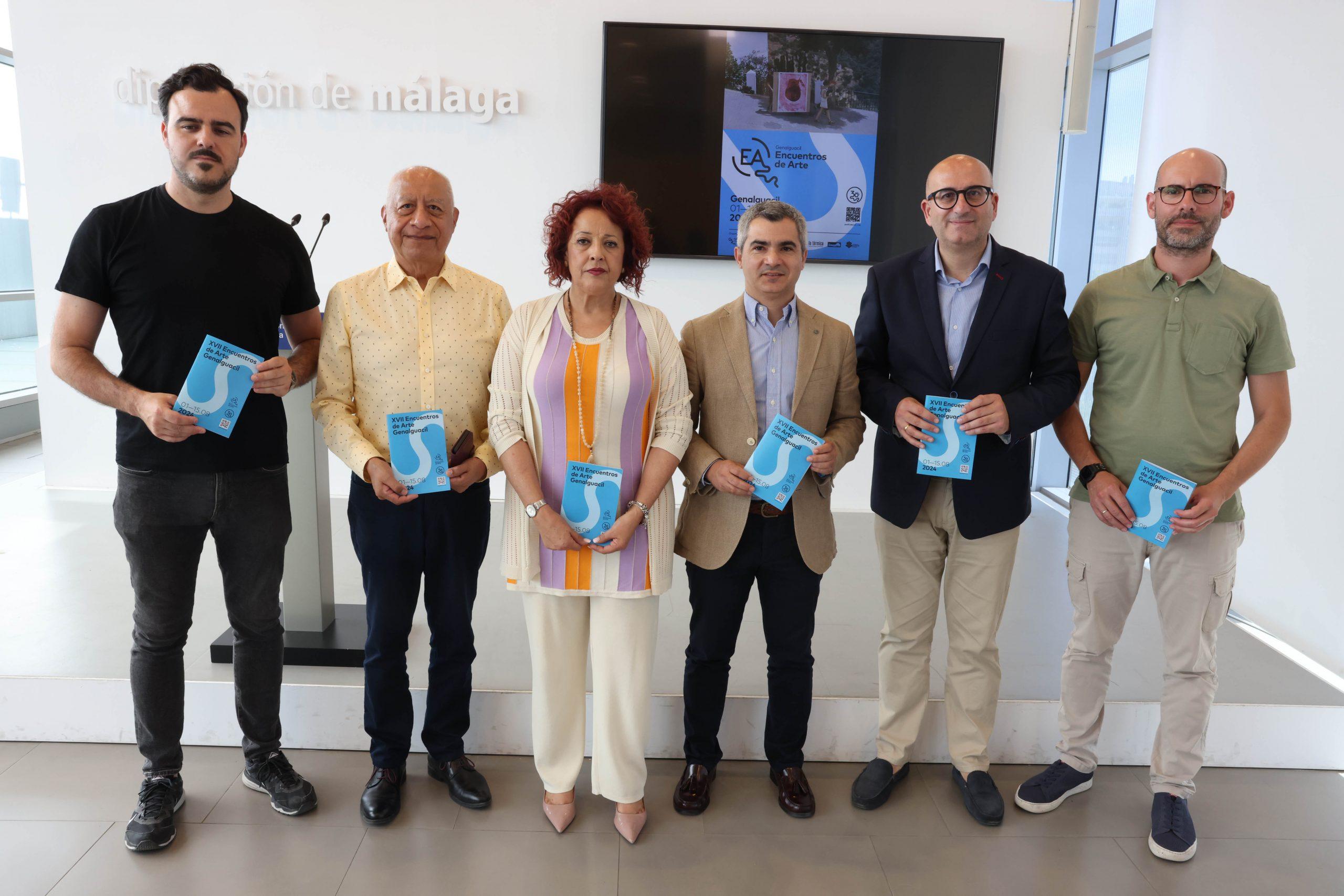 Genalguacil presenta la programación oficial de los Encuentros de Arte 2024 en la Diputación de Málaga