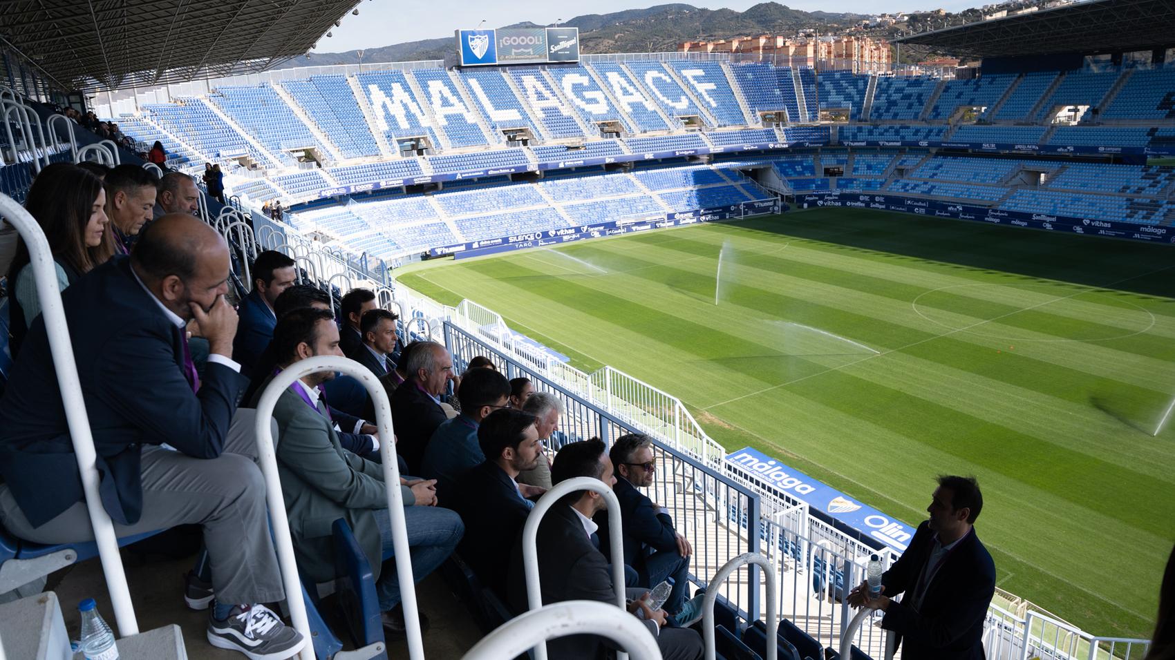 Estadio La Rosaleda. Foto Web Málaga F.C.