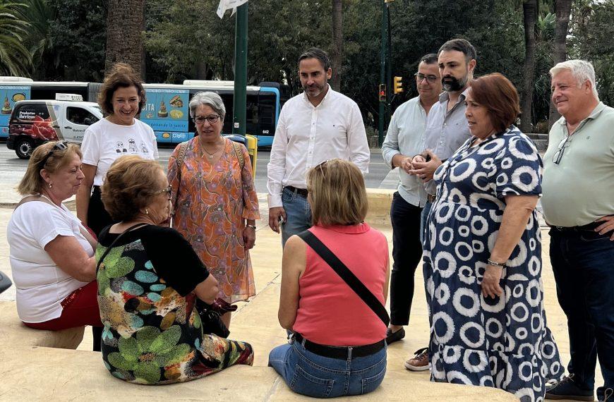 El PSOE denuncia que con De la Torre hay 5.000 VUT más y 21.000 malagueños menos en solo dos años de mandato