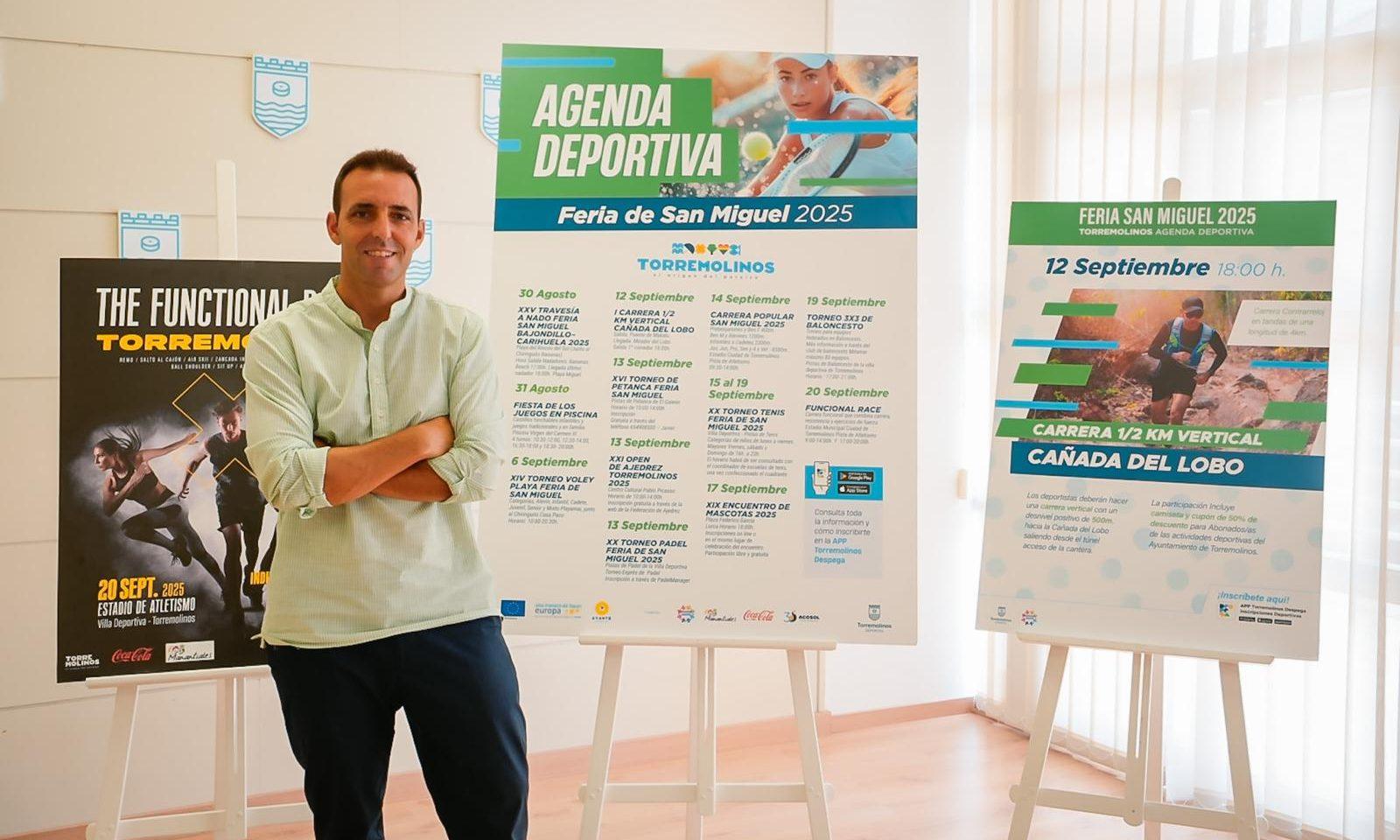 Torremolinos estrena la Carrera Vertical Cañada del Lobo en la agenda deportiva de la Feria de San Miguel