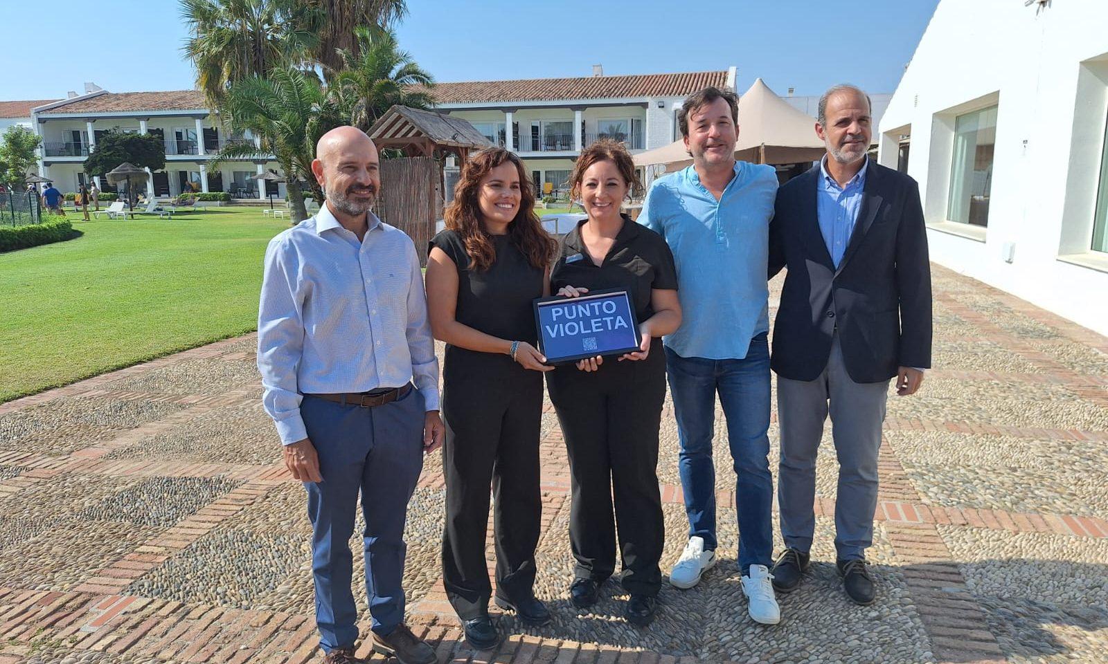 Paradores instalará Puntos Violeta en sus cinco establecimientos de la provincia de Málaga