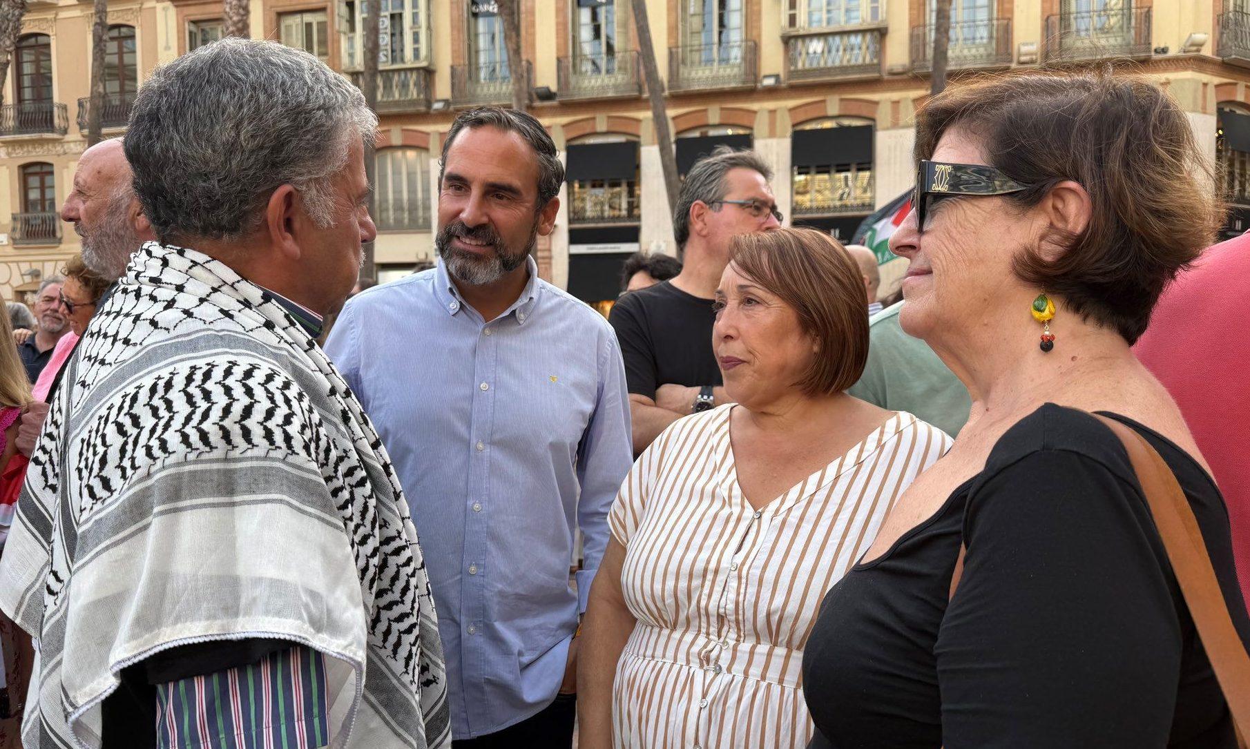 El PSOE exige al Ayuntamiento de Málaga que no contrate ni subvencione a empresas vinculadas con Israel hasta que cese el genocidio en Gaza