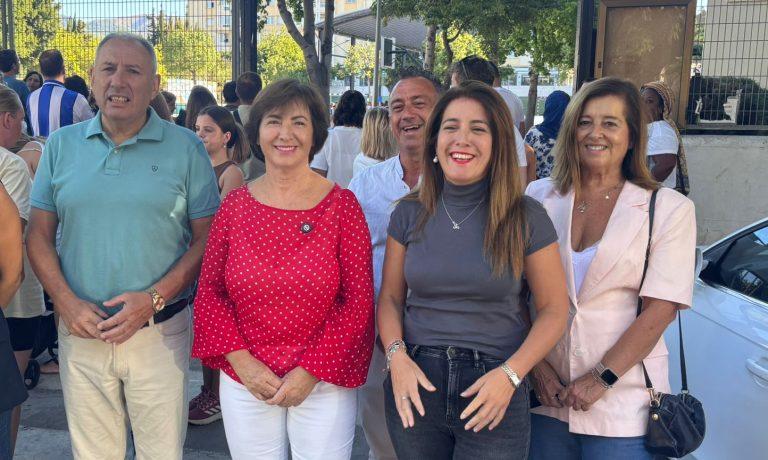 Carmen Segura reclama a la Junta reforzar infraestructuras y a Fuengirola apoyar más a las AMPAS