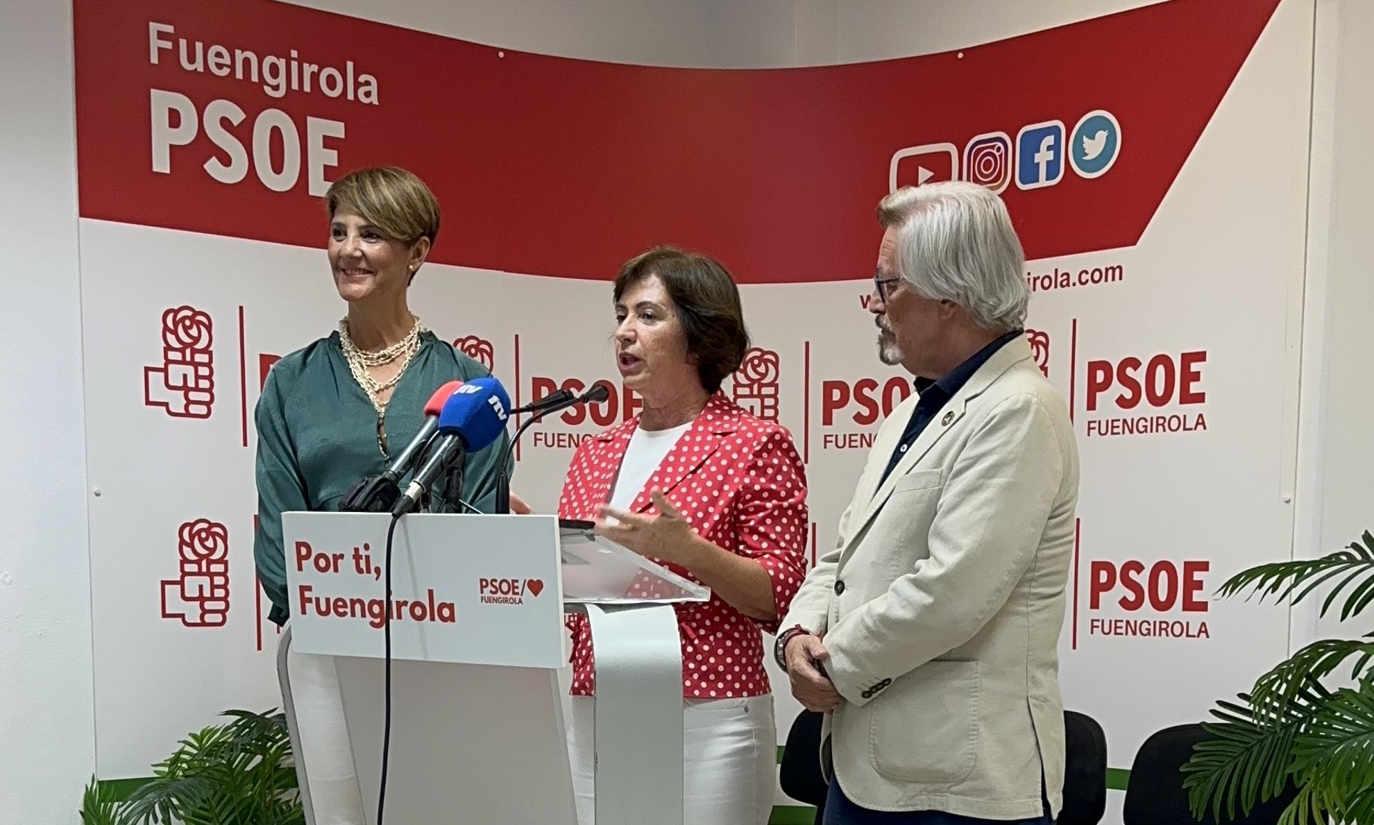 Carmen Segura, Emma Molina y Rafael Granados destacan la unidad socialista como motor de respuesta a los problemas de la Costa del Sol