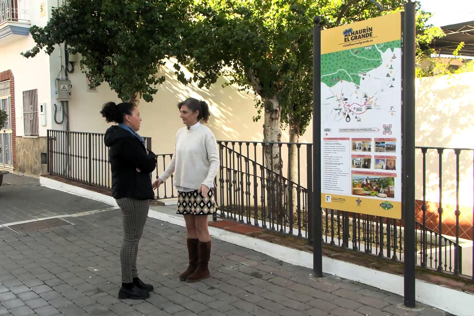 Alhaurín el Grande impulsa su señalización turística con paneles digitales y una nueva ruta audioguiada