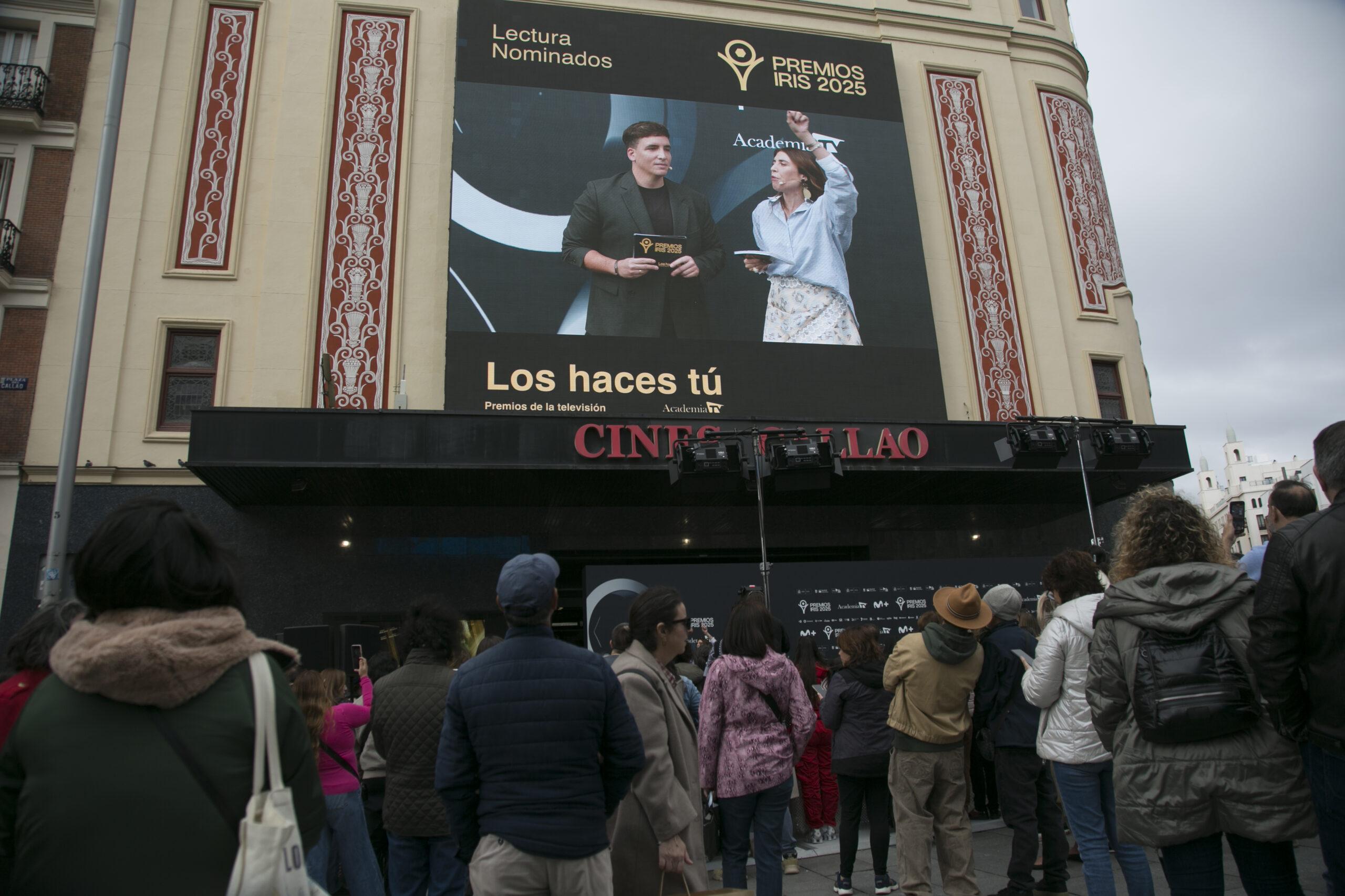 La Academia de Televisión anuncia los nominados a los Premios Iris 2025