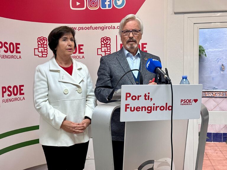 El PSOE destaca que la nueva financiación autonómica garantizará 48 millones de euros más para Fuengirola