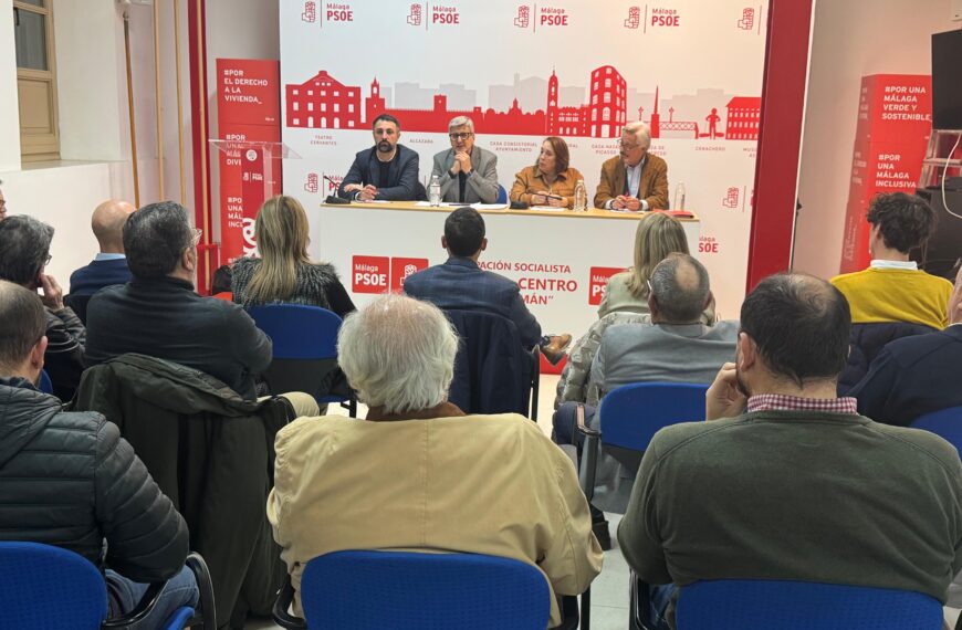 El PSOE plantea un plan específico para el área metropolitana de Málaga para afrontar los retos de vivienda y movilidad