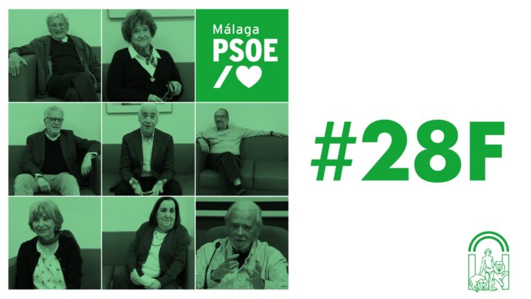 El PSOE reivindica el legado del 28F con entrevistas a históricos del socialismo malagueño