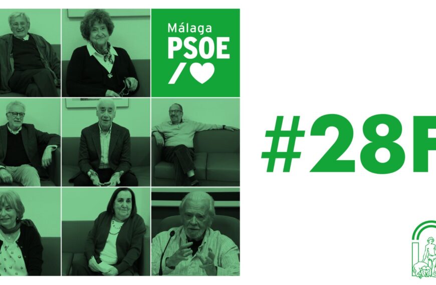 El PSOE reivindica el legado del 28F con entrevistas a históricos del socialismo malagueño