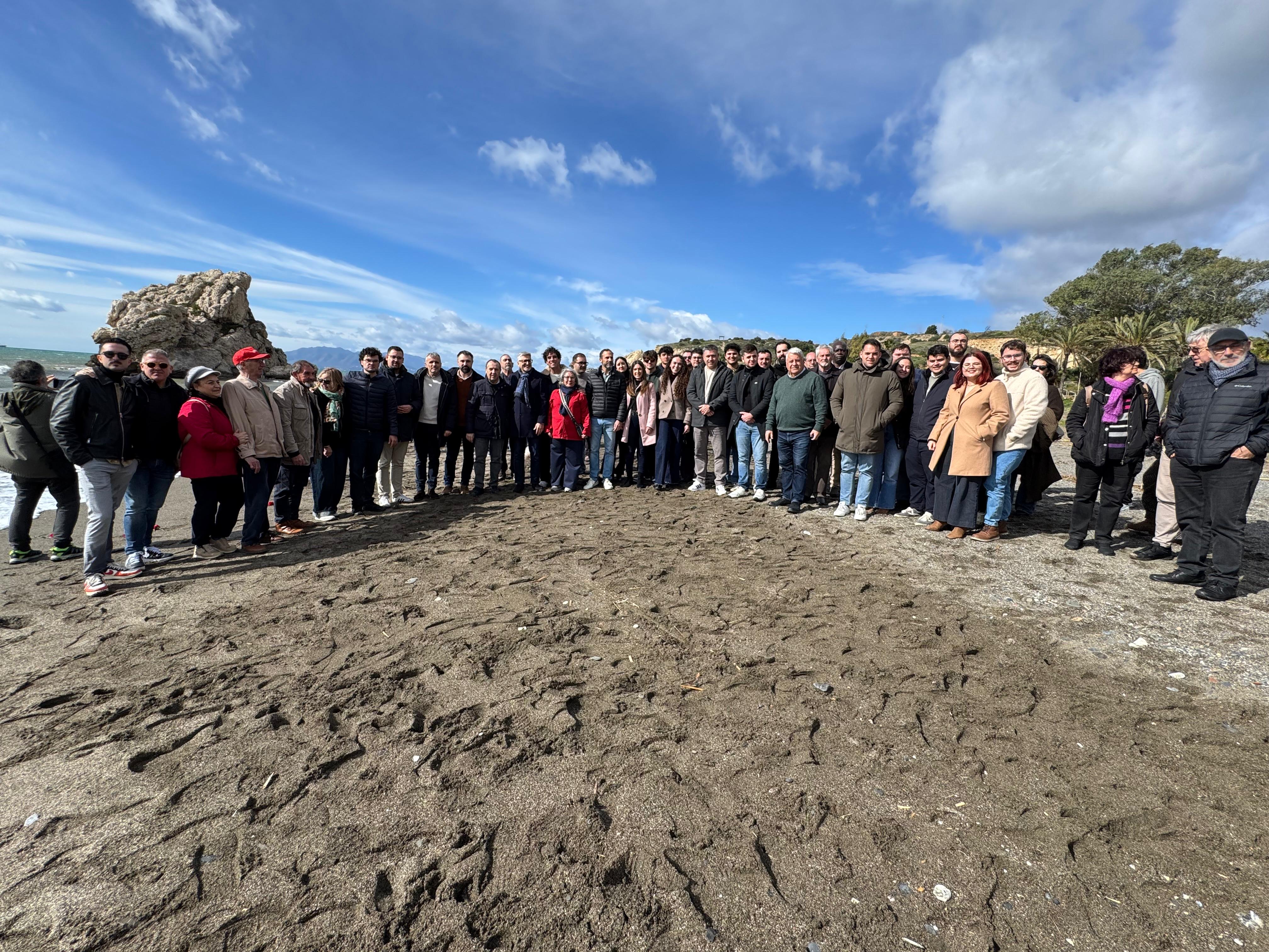 El PSOE reivindica la memoria democrática en el 89 aniversario de La Desbandá