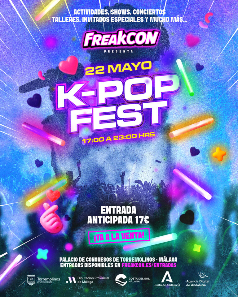 FreakCon anuncia K-Pop Fest para celebrar su décimo aniversario en Torremolinos