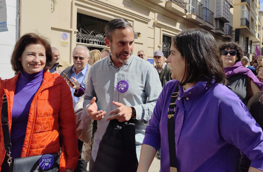 El PSOE denuncia que solo el 7% de las calles de Málaga llevan nombre de mujer y exige paridad real en el callejero