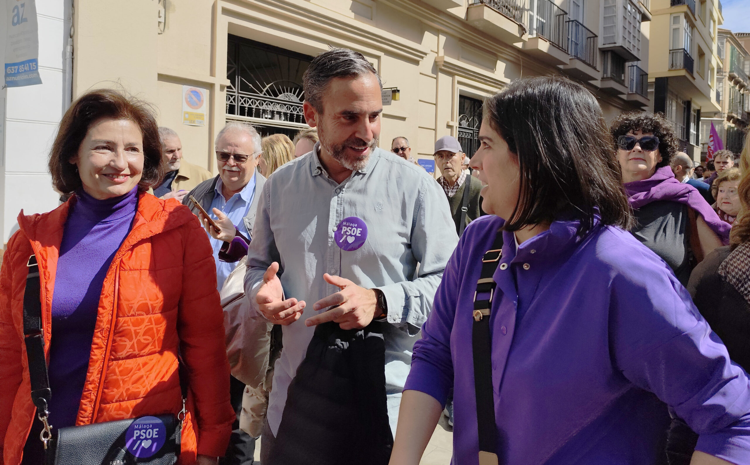 El PSOE denuncia que solo el 7% de las calles de Málaga llevan nombre de mujer y exige paridad real en el callejero