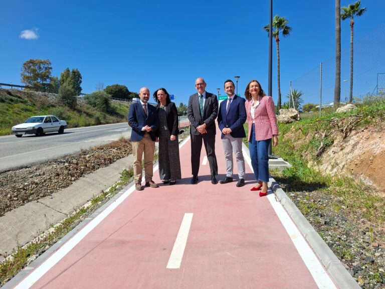 El Gobierno financia con 1 millón de euros una nueva vía ciclopeatonal entre Atalaya y Doña Ana en Cártama