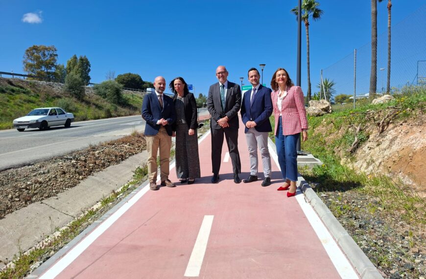 El Gobierno financia con 1 millón de euros una nueva vía ciclopeatonal entre Atalaya y Doña Ana en Cártama