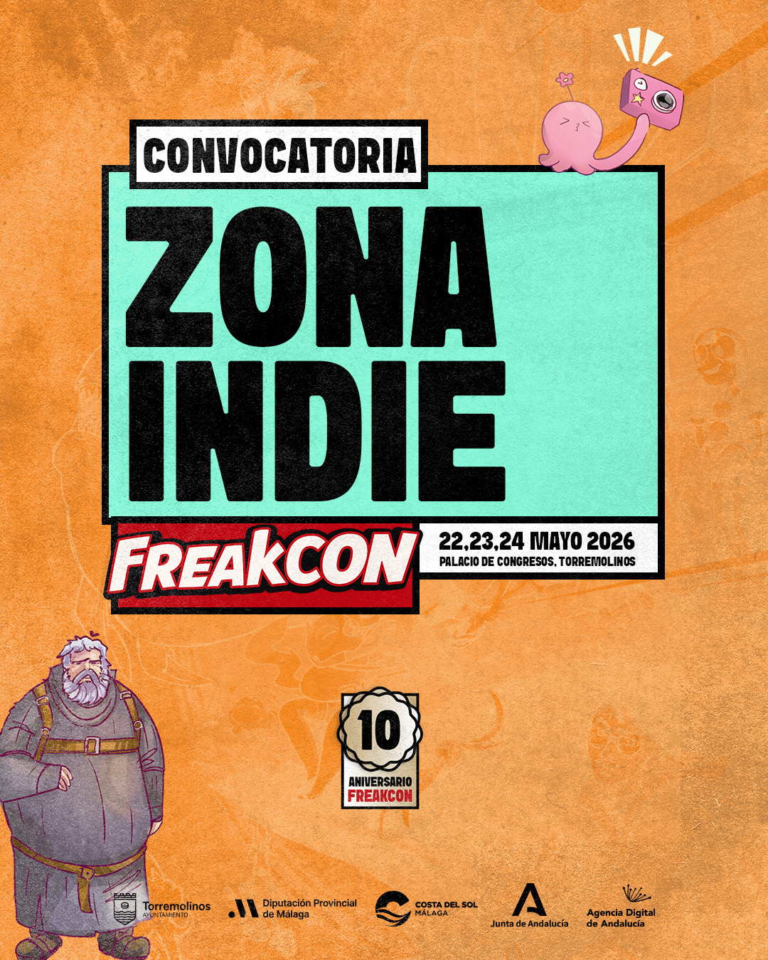 FreakCon estrena Zona Indie con motivo del décimo aniversario la nueva sección está diseñada para impulsar al talento emergente en la creación de videojuego en España