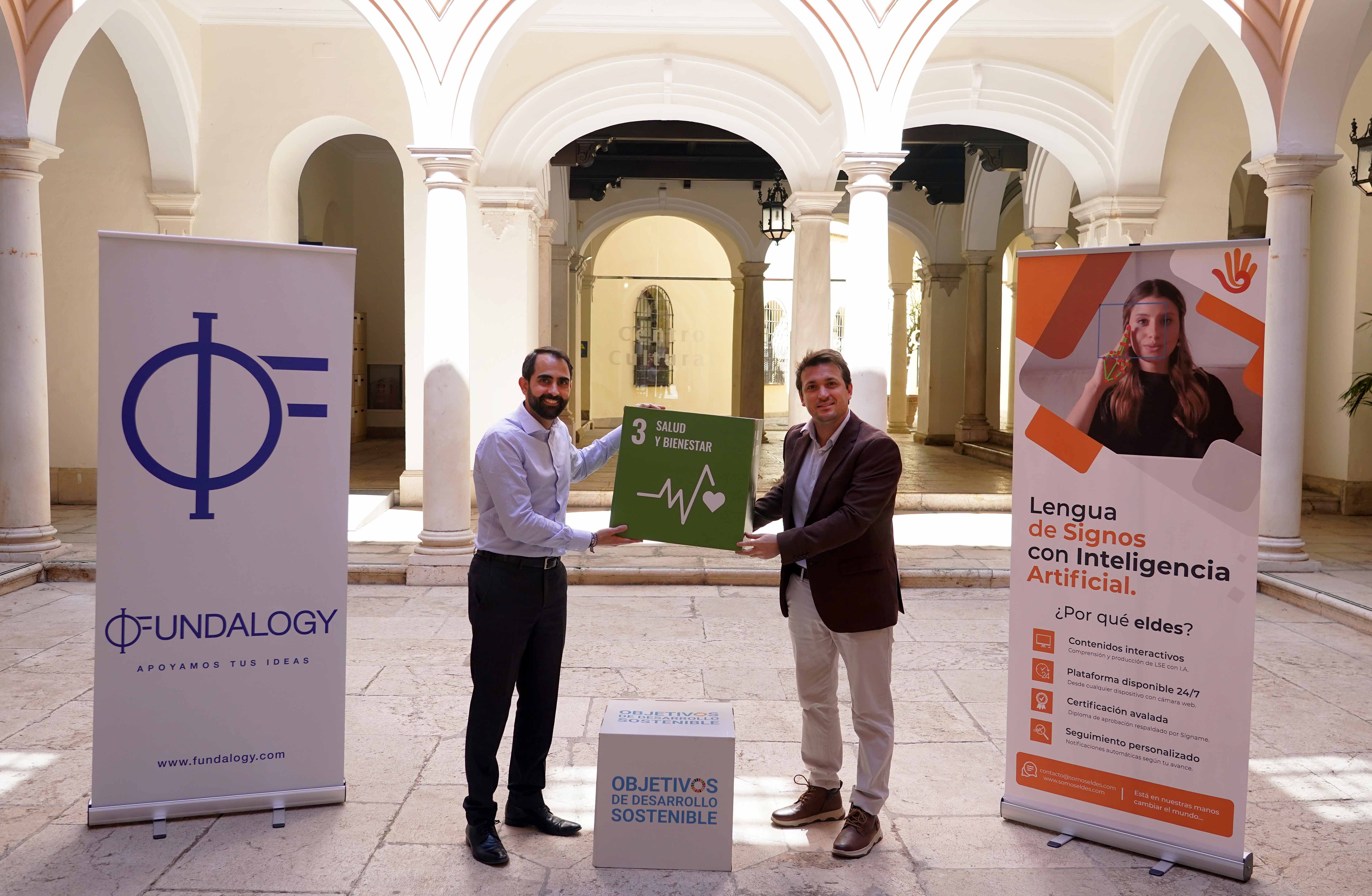 Fundalogy apoya a Eldes y su plataforma de aprendizaje de lengua de signos por IA