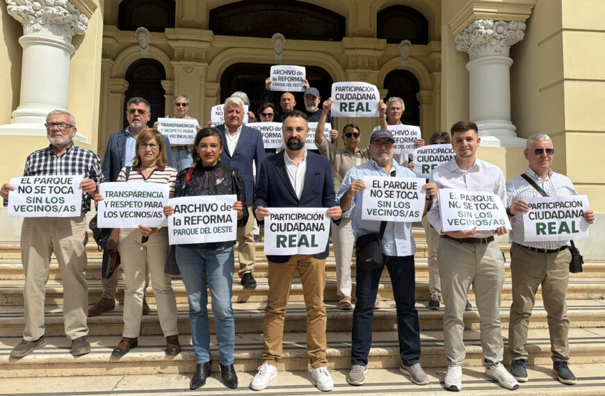 El PSOE arranca al equipo de gobierno la confirmación de que “no echará más hormigón en el Parque del Oeste sin consenso”