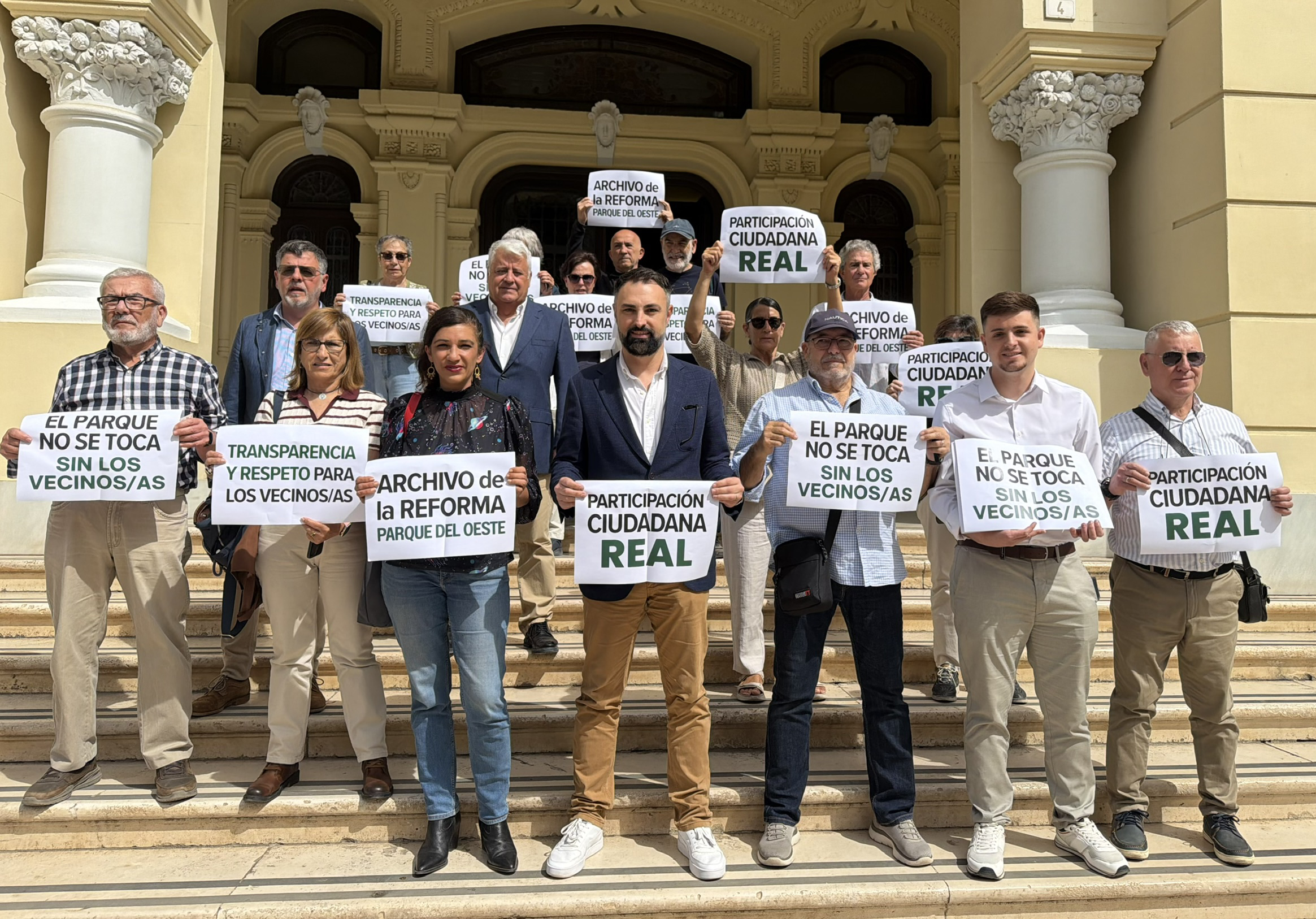 El PSOE arranca al equipo de gobierno la confirmación de que “no echará más hormigón en el Parque del Oeste sin consenso”