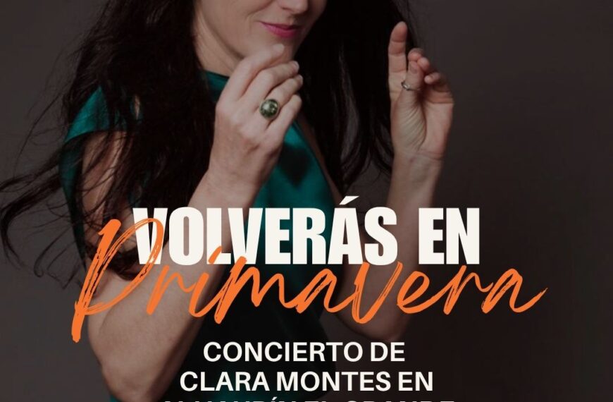 Clara Montes actuará el 9 de mayo en Alhaurín el Grande con entrada gratuita