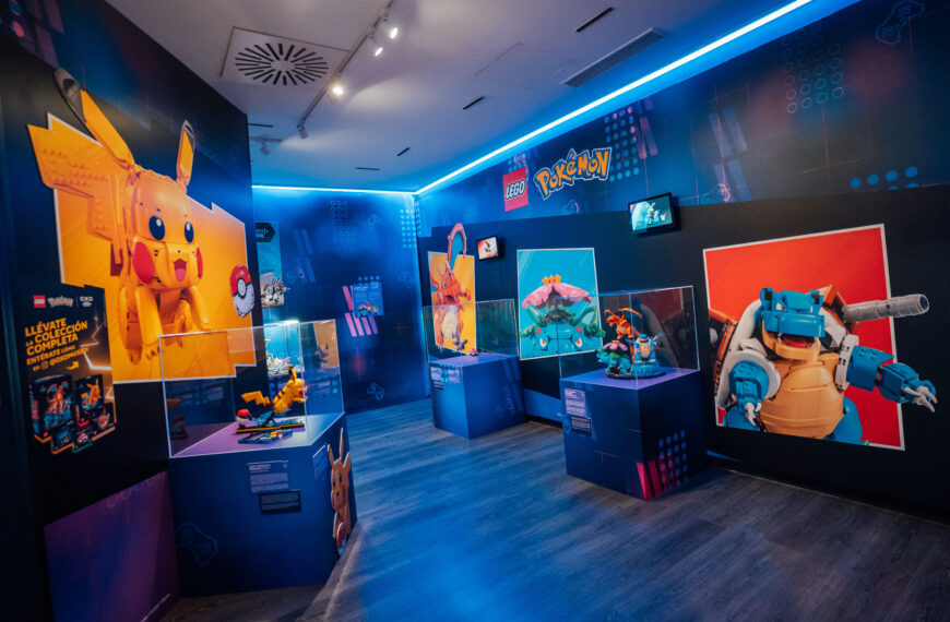 LEGO® Gaming: The Exhibition llega a Málaga tras su éxito en OXO Museo del Videojuego Madrid