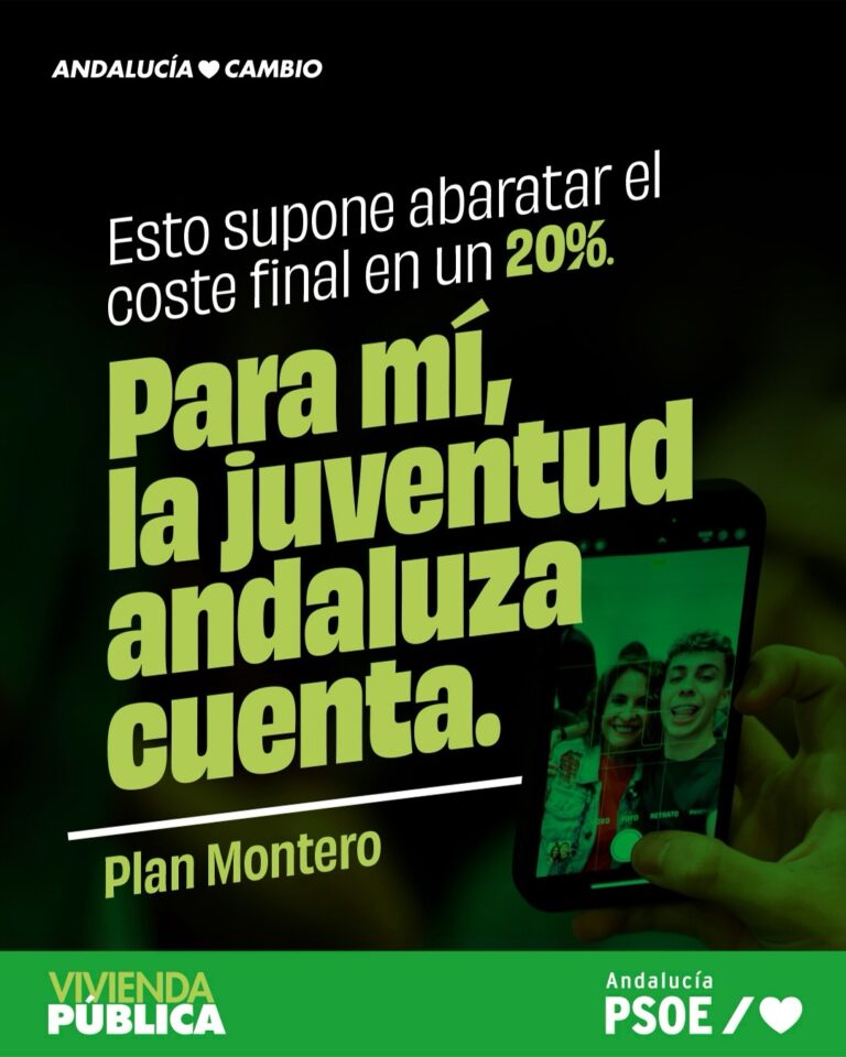 El PSOE pide el voto a la juventud malagueña para hacer posible el cambio en Andalucía