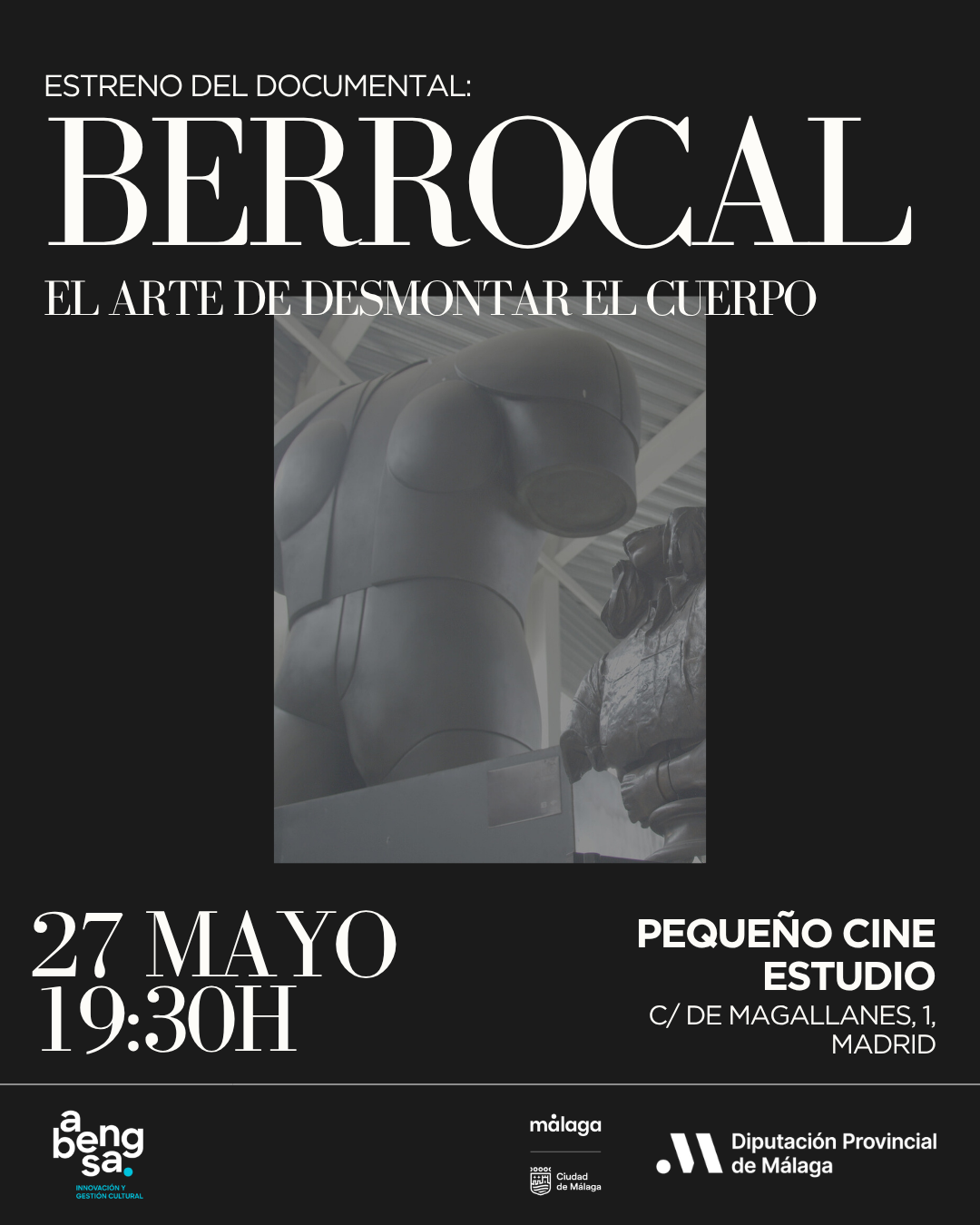 El documental Berrocal: El arte de desmontar el cuerpo se estrena en Madrid con la presencia de su director