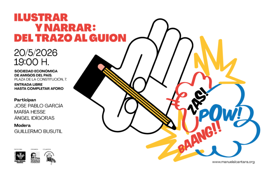 María Hesse, José Pablo García y Ángel Rodríguez Idígoras analizarán el auge del cómic en una mesa redonda en Málaga