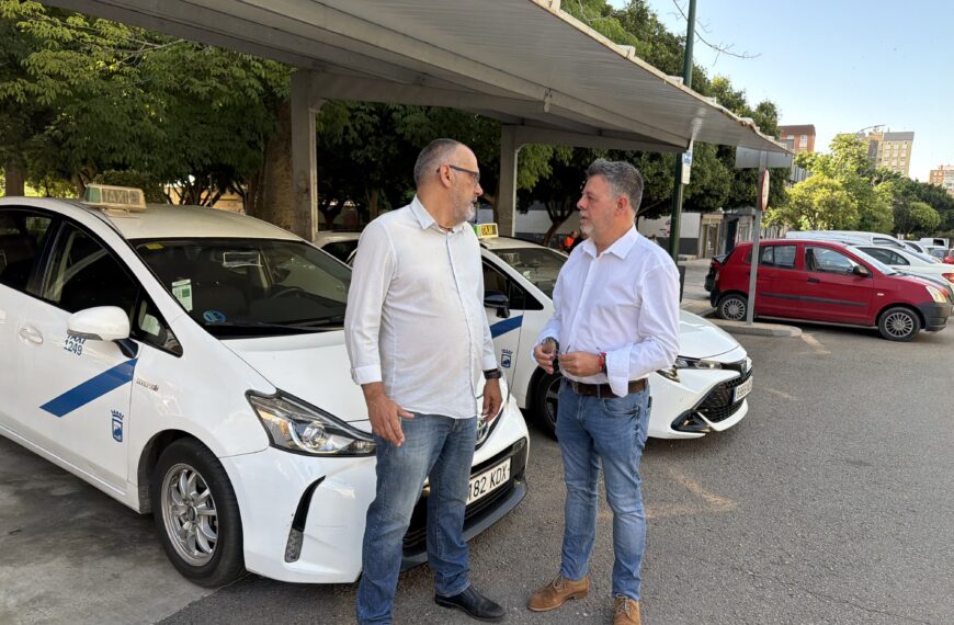 El PSOE reclama cargadores para vehículos eléctricos en las paradas de taxi de Málaga