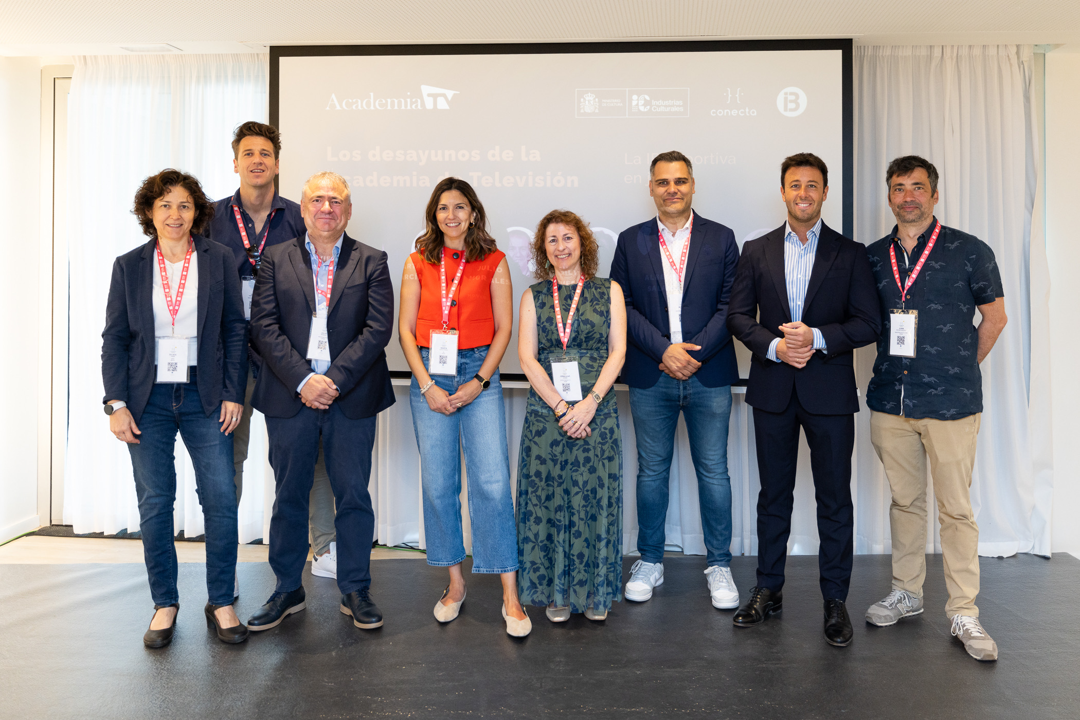 La Academia de Televisión reúne a referentes del sector en una conversación sobre el auge del deporte en el audiovisual