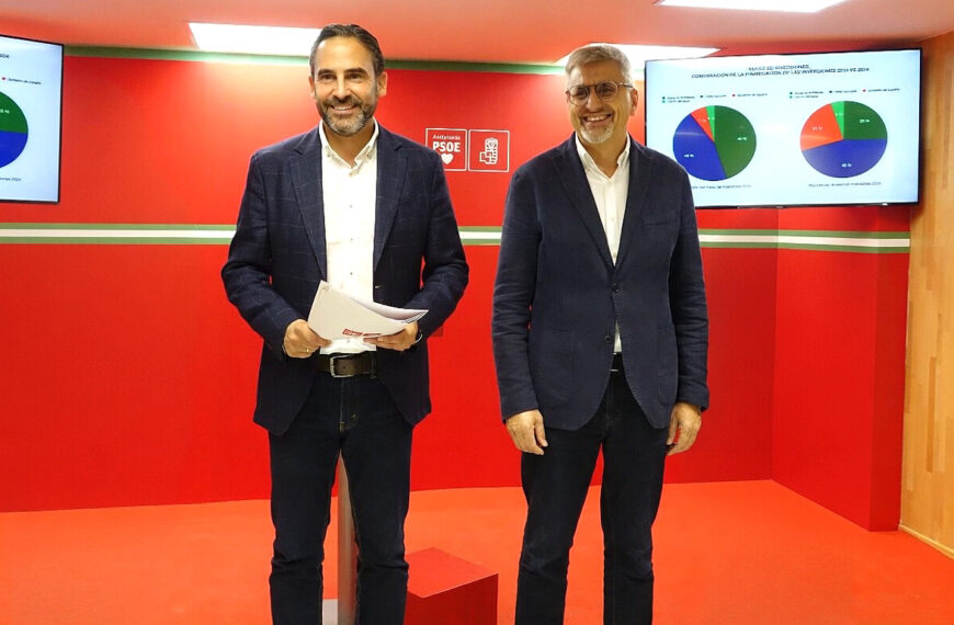 El PSOE de Málaga agradece a Dani Pérez su trabajo, compromiso y dedicación