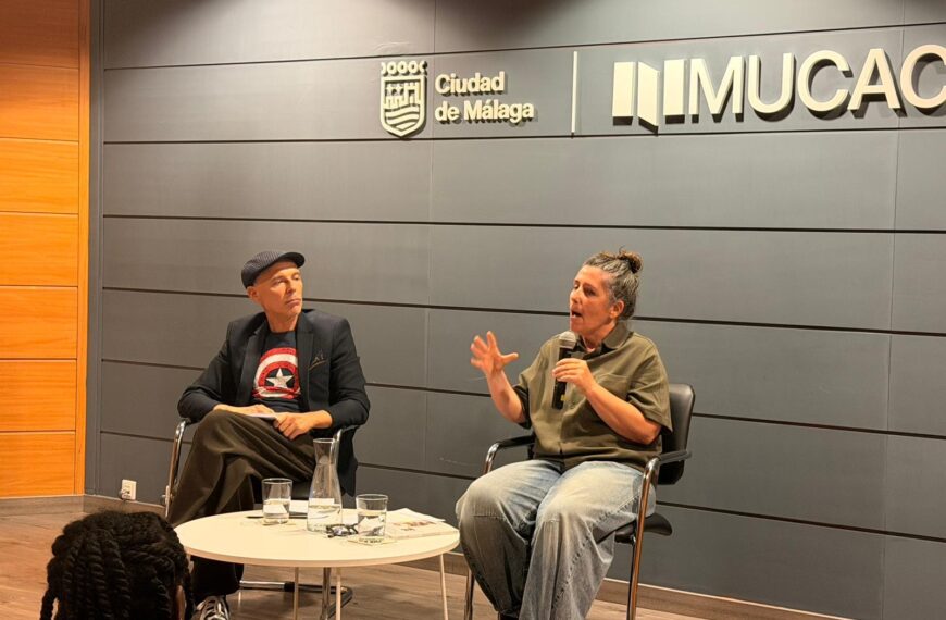María Bueno Castellano y Francisco Quintero dialogan sobre memoria, arte e identidad en MUCAC La Coracha