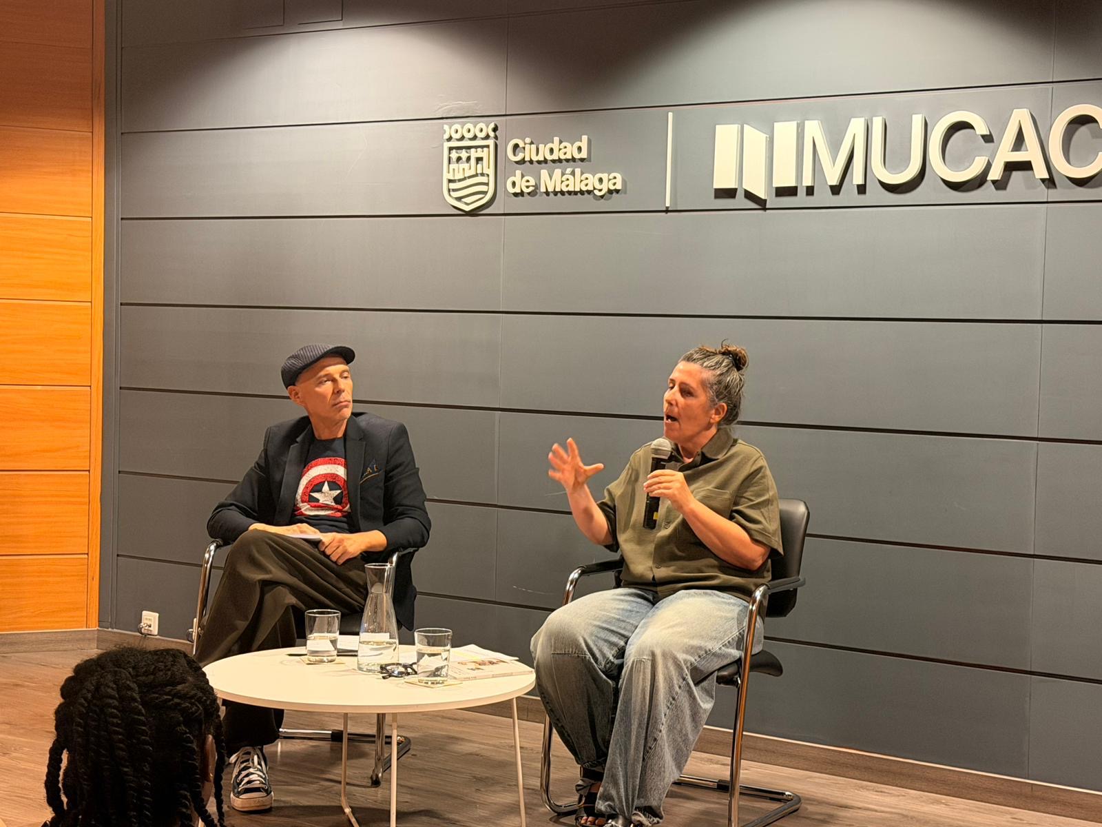 María Bueno Castellano y Francisco Quintero dialogan sobre memoria, arte e identidad en MUCAC La Coracha