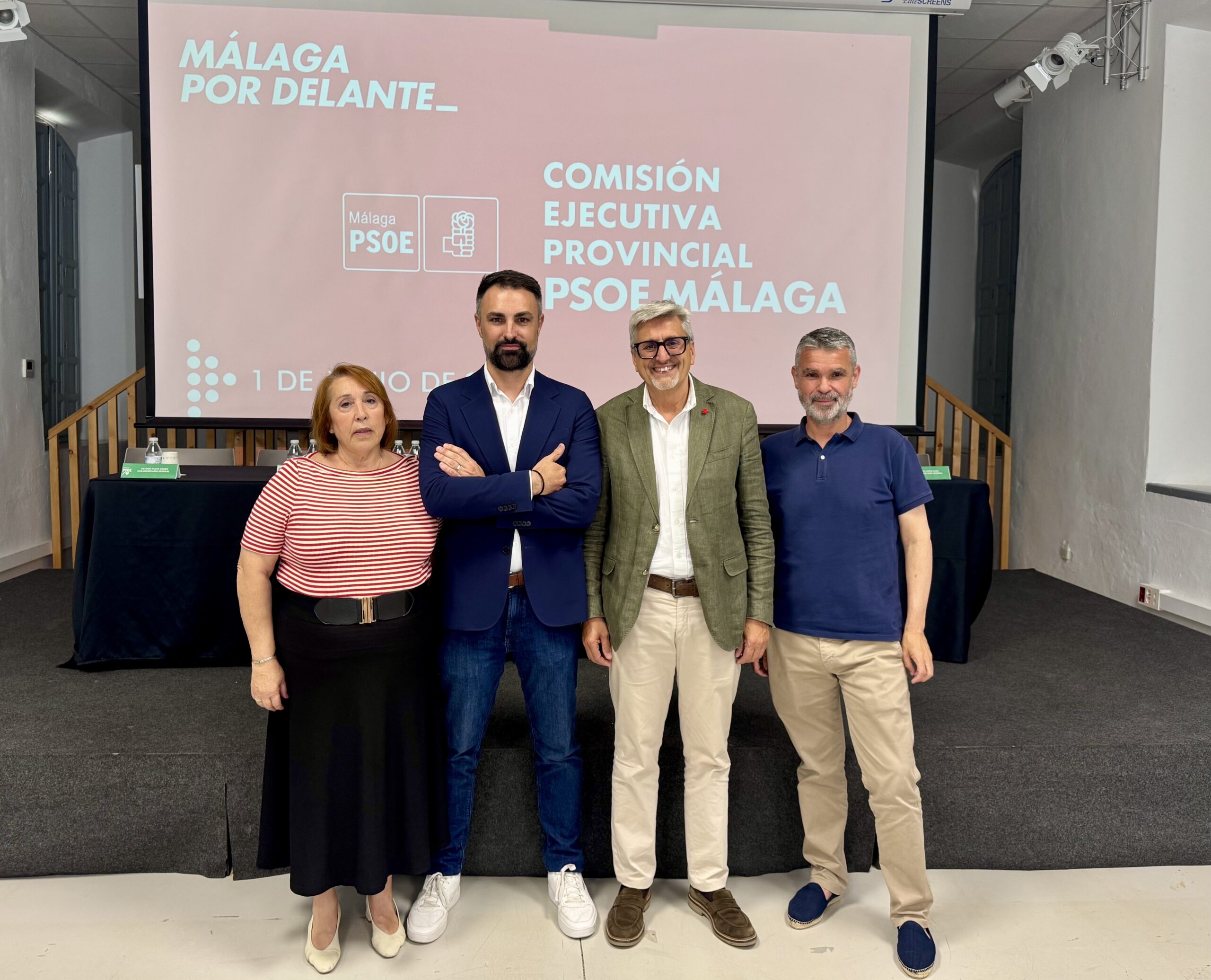 El PSOE designa a Mariano Ruiz como portavoz del grupo municipal en el Ayuntamiento de Málaga