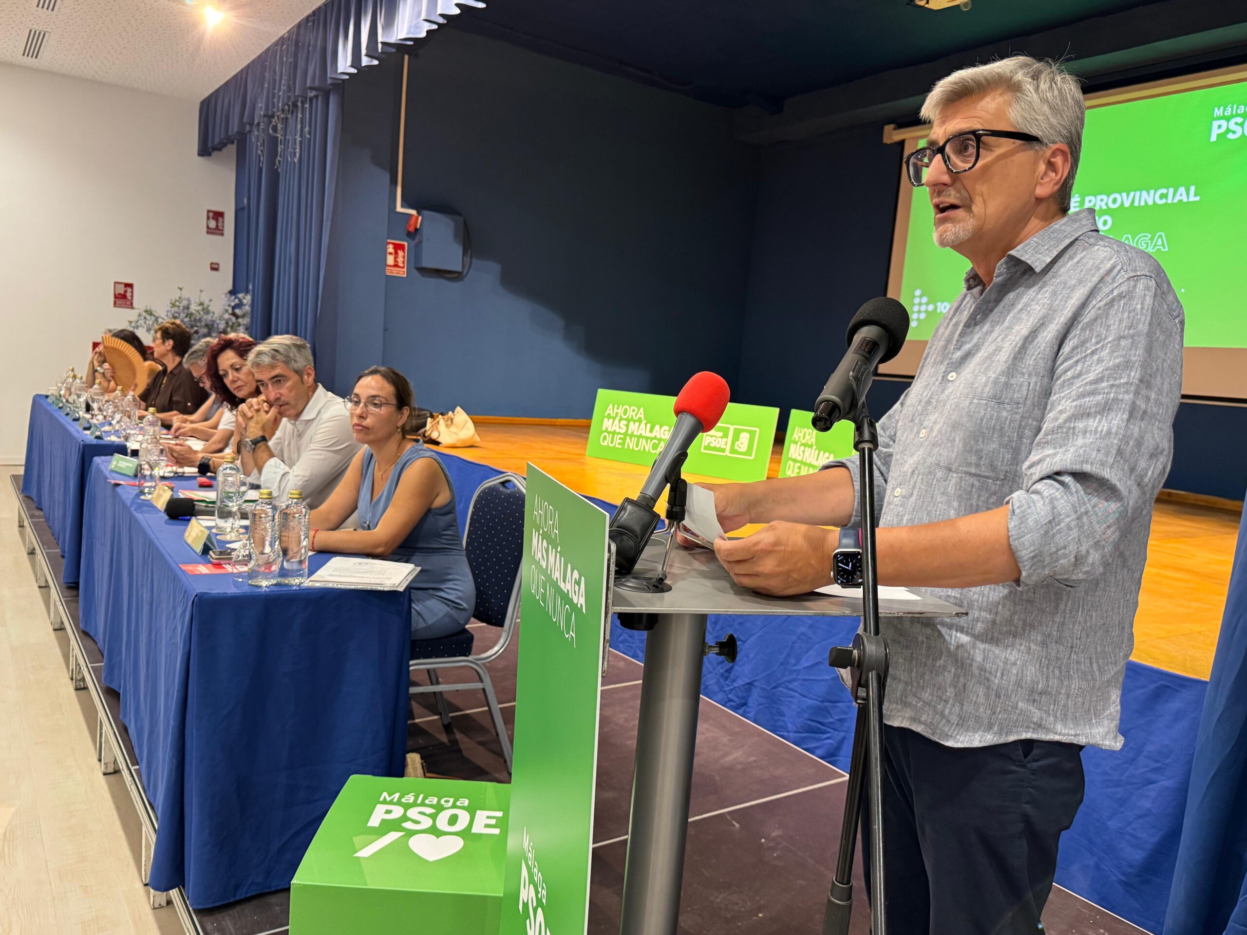 Josele Aguilar fija como prioridad del PSOE de Málaga elegir candidaturas capaces de sumar para las municipales