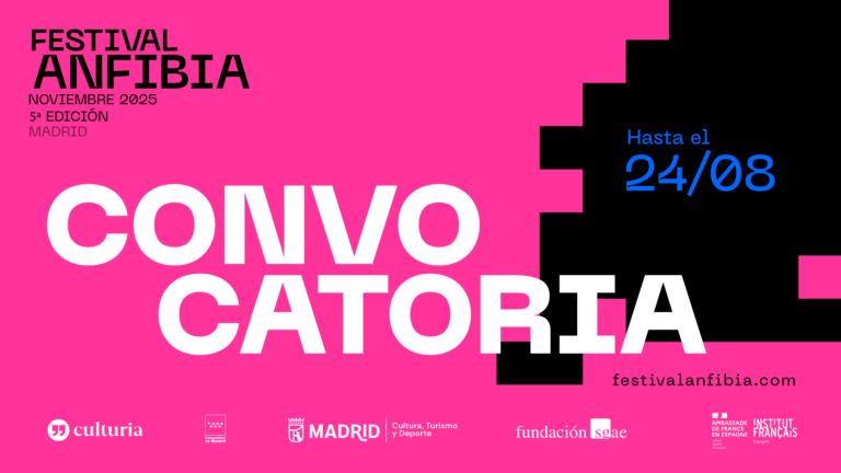 El Festival Anfibia celebrará su quinta edición en Madrid del 3 al 8 de noviembre