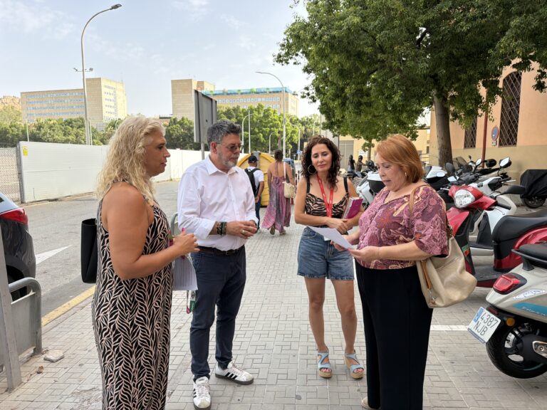 El PSOE exige abrir de forma inmediata y gratuita el nuevo aparcamiento del Hospital Civil