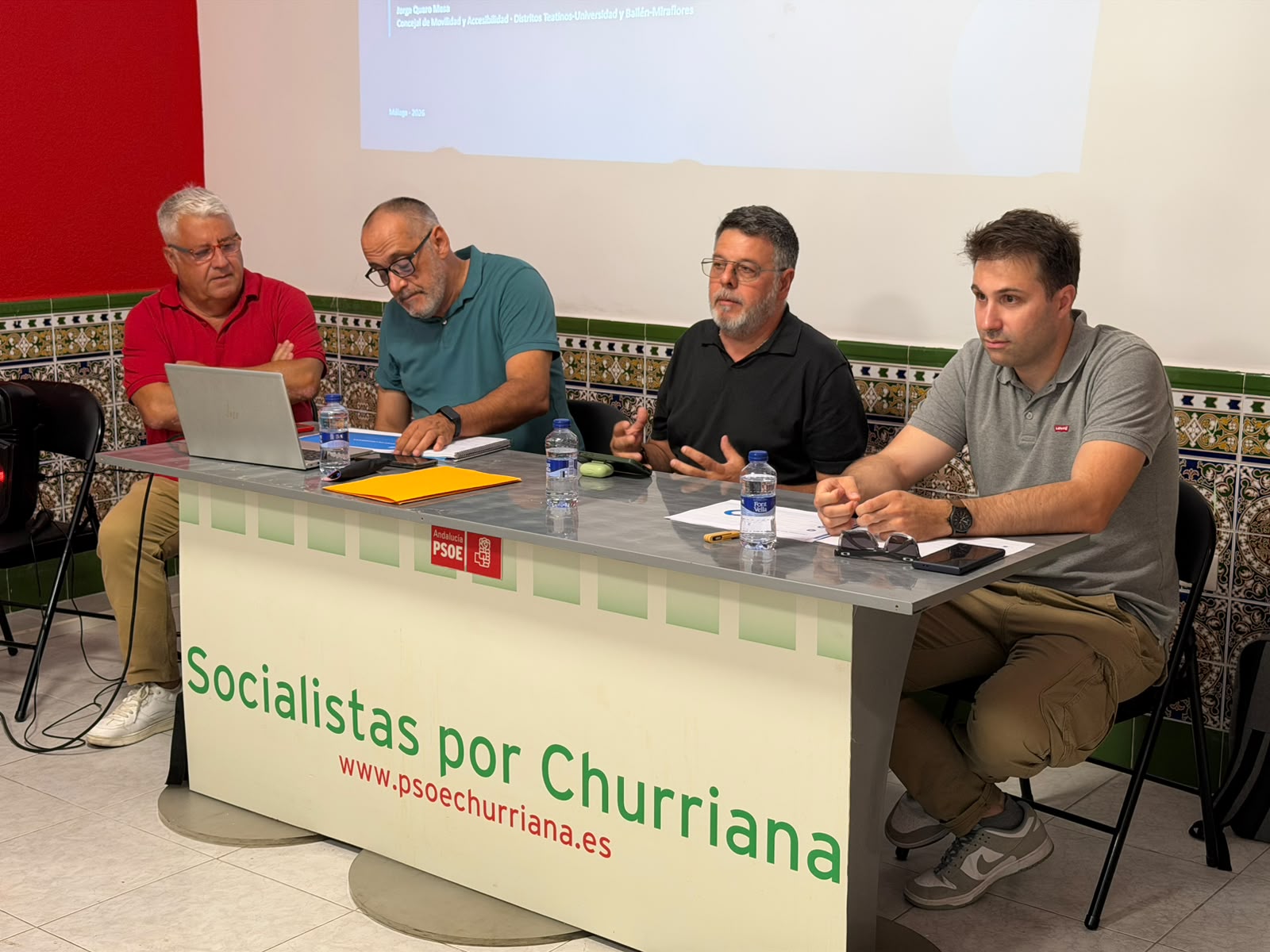 Colectivos de movilidad exigen un transporte público “real” para Churriana y el aeropuerto de Málaga