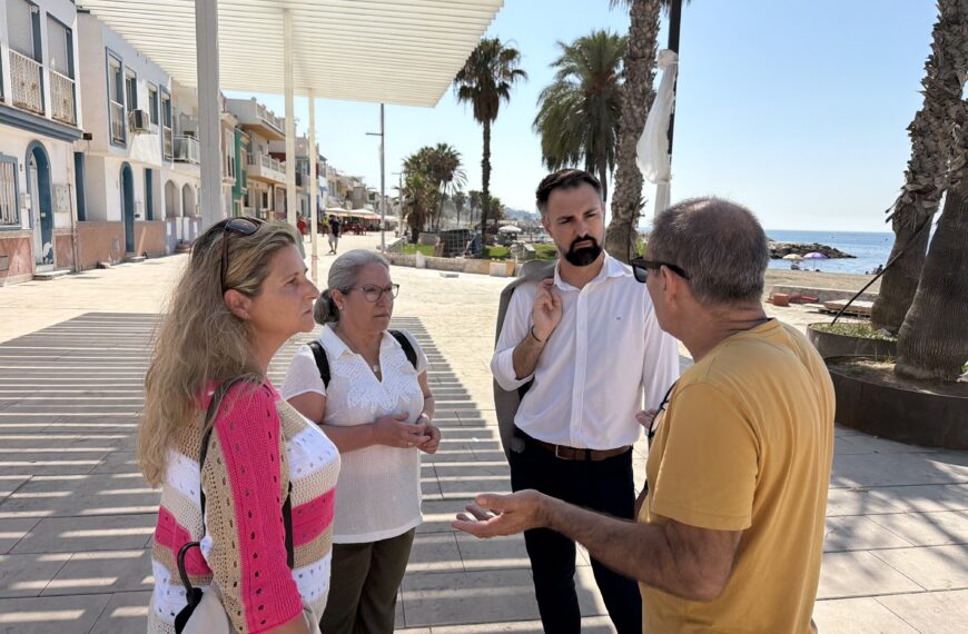 El PSOE denuncia un sobrecoste de 850.000 euros y nuevos retrasos en las obras del paseo de Pedregalejo