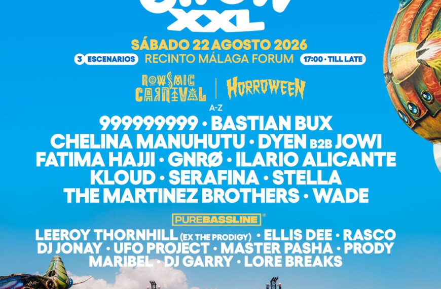 elrow Málaga XXL regresa el 22 de agosto con tres escenarios y más de 20.000 asistentes previstos