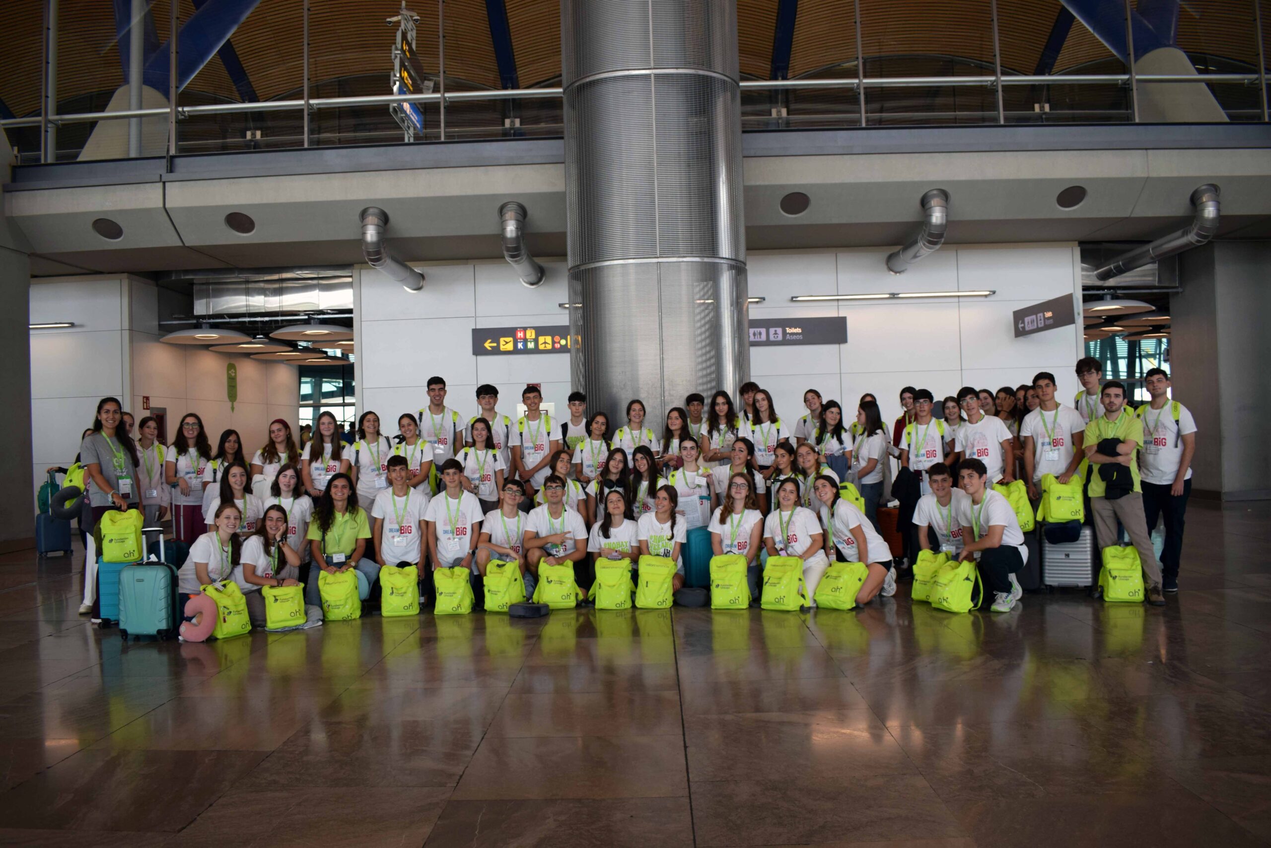 Cerca de un centenar de jóvenes inician una estancia en Estados Unidos con las Becas USA de Fundación Unicaja