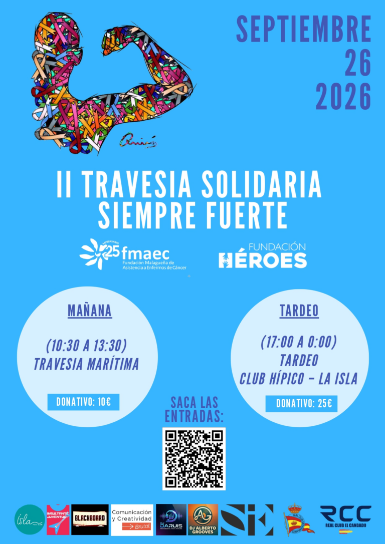 La II Travesía Solidaria ‘Siempre Fuerte’ homenajeará en Málaga el legado de Pablo Ráez