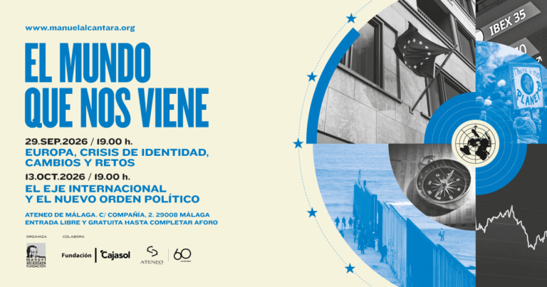 Europa y el nuevo orden mundial, a debate en Málaga en el ciclo ‘El mundo que nos viene’