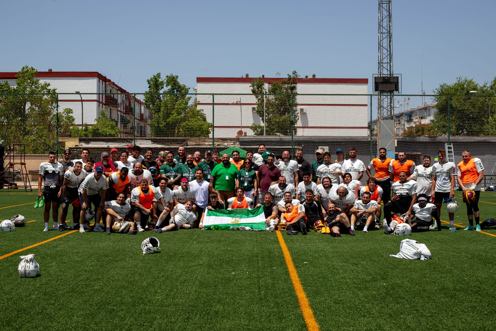 Team Andalucía celebra este sábado en Málaga su II Clínic de Fútbol Americano