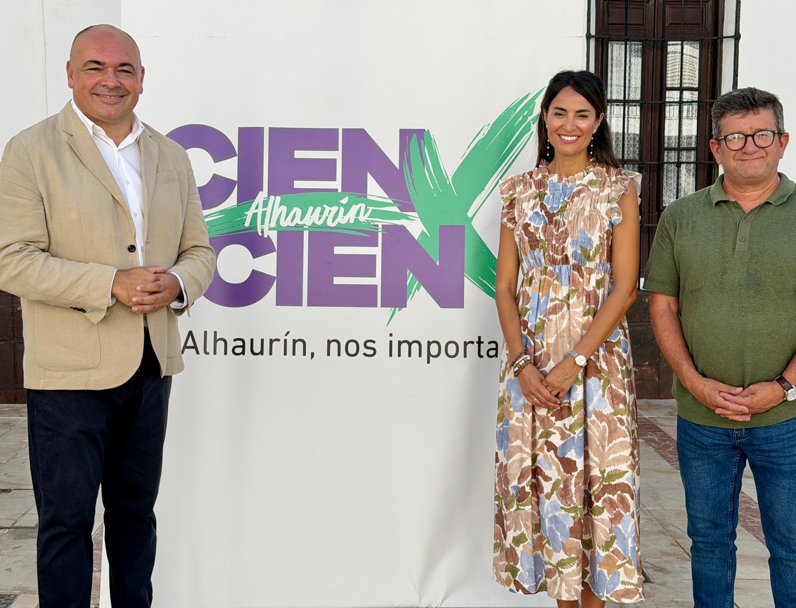 Anthony Bermúdez repetirá como candidato de 100% Alhaurín a la Alcaldía en 2027